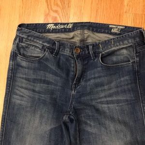Madewell skinny skinny ankle jeans